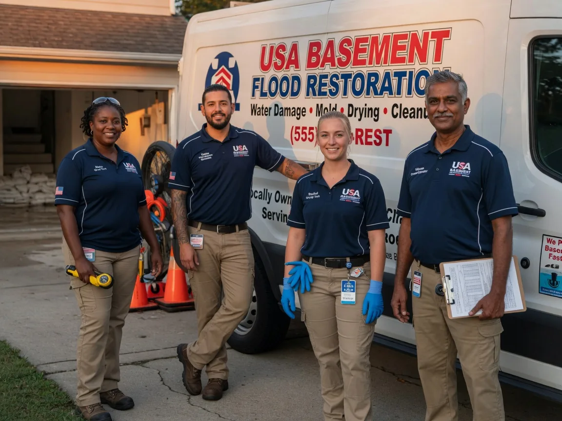 Basement Flood Cleanup company in Evangeline, LA